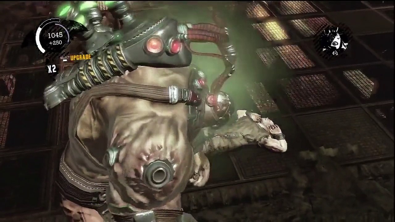 Batman Arkham Asylum Gameplay 10 - Bane Boss Battle - [HD]