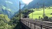 Bahnverkehr von Erstfeld bis Aelmen am 13.8.11 - SBB Re 484 am InterRegio