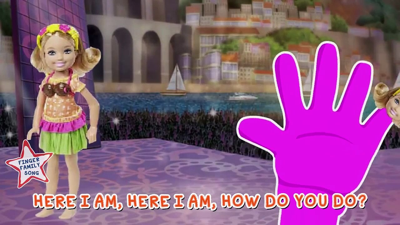 Barbie Nursery Rhymes Finger Family prescool cartoon Song Children