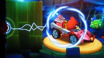 Angry Birds GO! Telepods Pig Rock Raceway - Teleport Karts into the App - Unlock Super Roaster Code