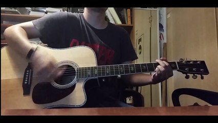 Waste my time acoustic guitar cover (Saint Asonia)