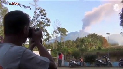 Volcano Shuts Down Tourist Island Flights