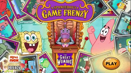 SpongeBob's Game Frenzy - Nicklodeon Games