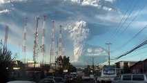 Volcanic Eruption in Chile from Calbuco Volcano APRIL 22, 2015