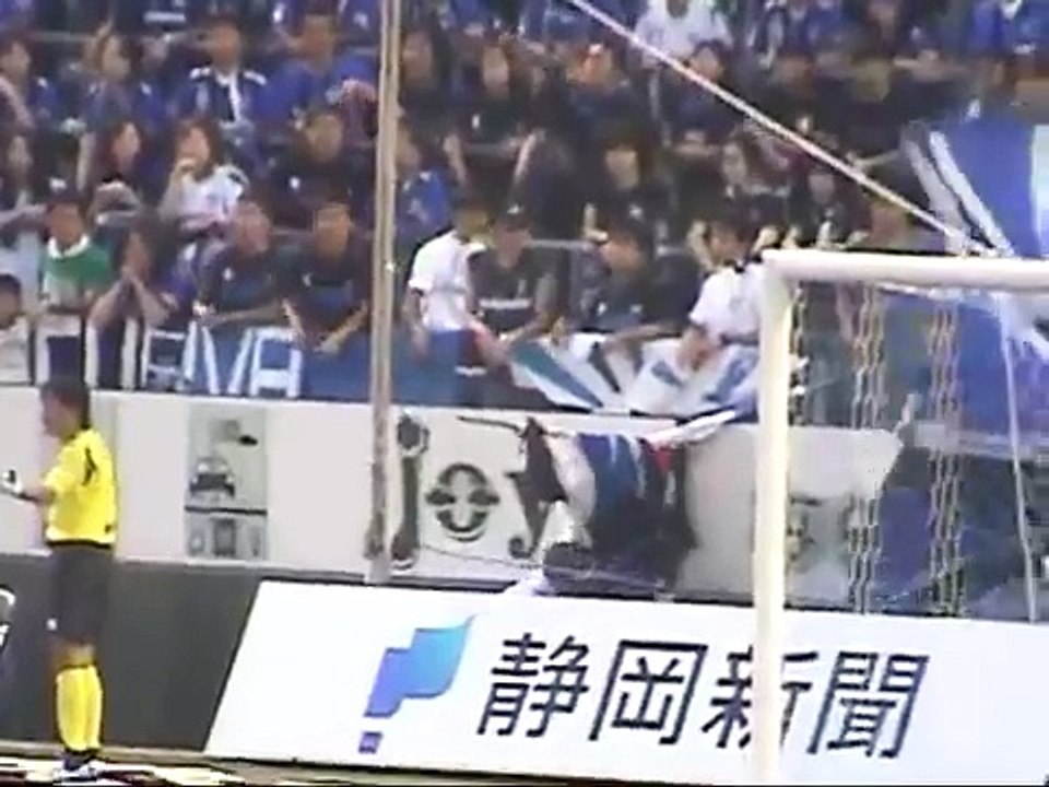 2007/09/23 磐田×G大阪：ガンバサポ大暴れ