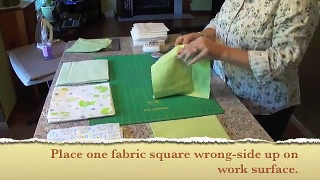 Rag Quilting Made Easy/Baby Rag Quilt Video