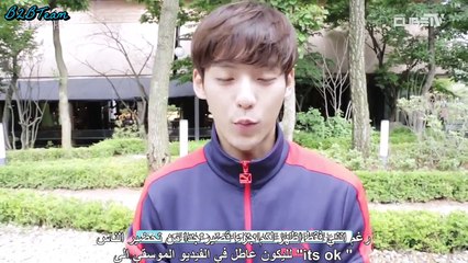 BTOB - 'It is Okay' (BTS: Music Video Part.2) [ Arabic Sub ]