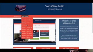 Snap Affiliate profits Inside The Members Area | Combining Affiliate + CPA together | DailyMotion