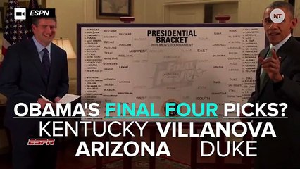 Resist The Urge To Copy The President's NCAA Bracket