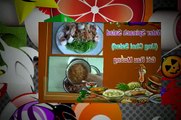 Vietnamese Food Day Nau An Nom Goi Rau Muong - How to Make Shrimp Water Spinach Salad Ung Choi