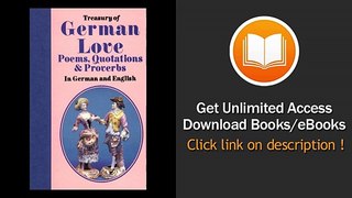 Treasury Of German Love Poems Quotations And Proverbs EBOOK (PDF) REVIEW