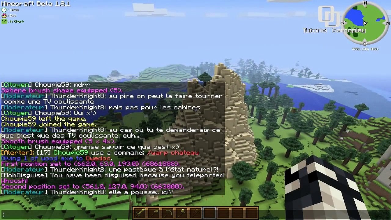 Minecraft | Faire une montagne avec worldedit