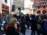 Manifestazione studenti universitari a Bologna 25-11-2010