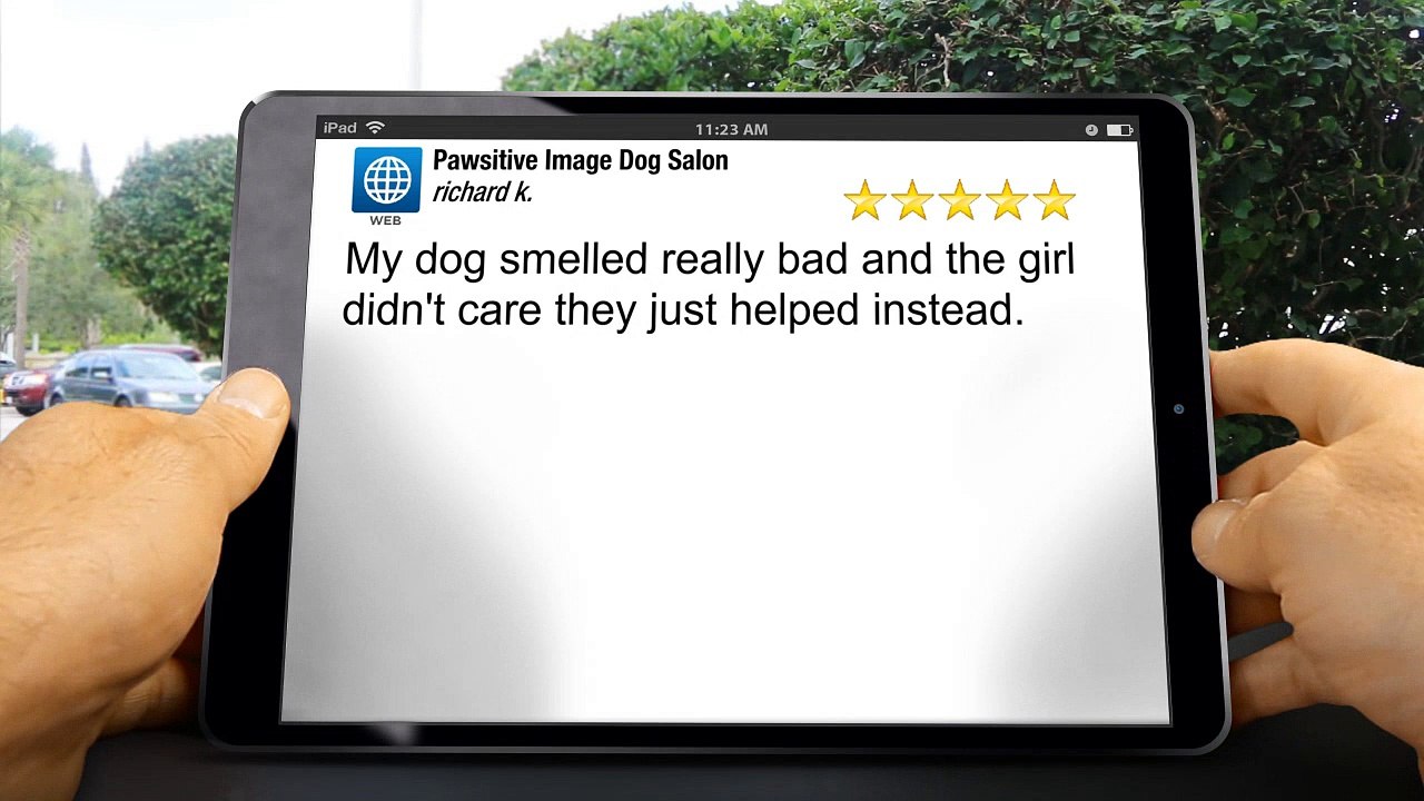 Pawsitive Image Dog Salon Spokane Great5 Star Review by richard k.