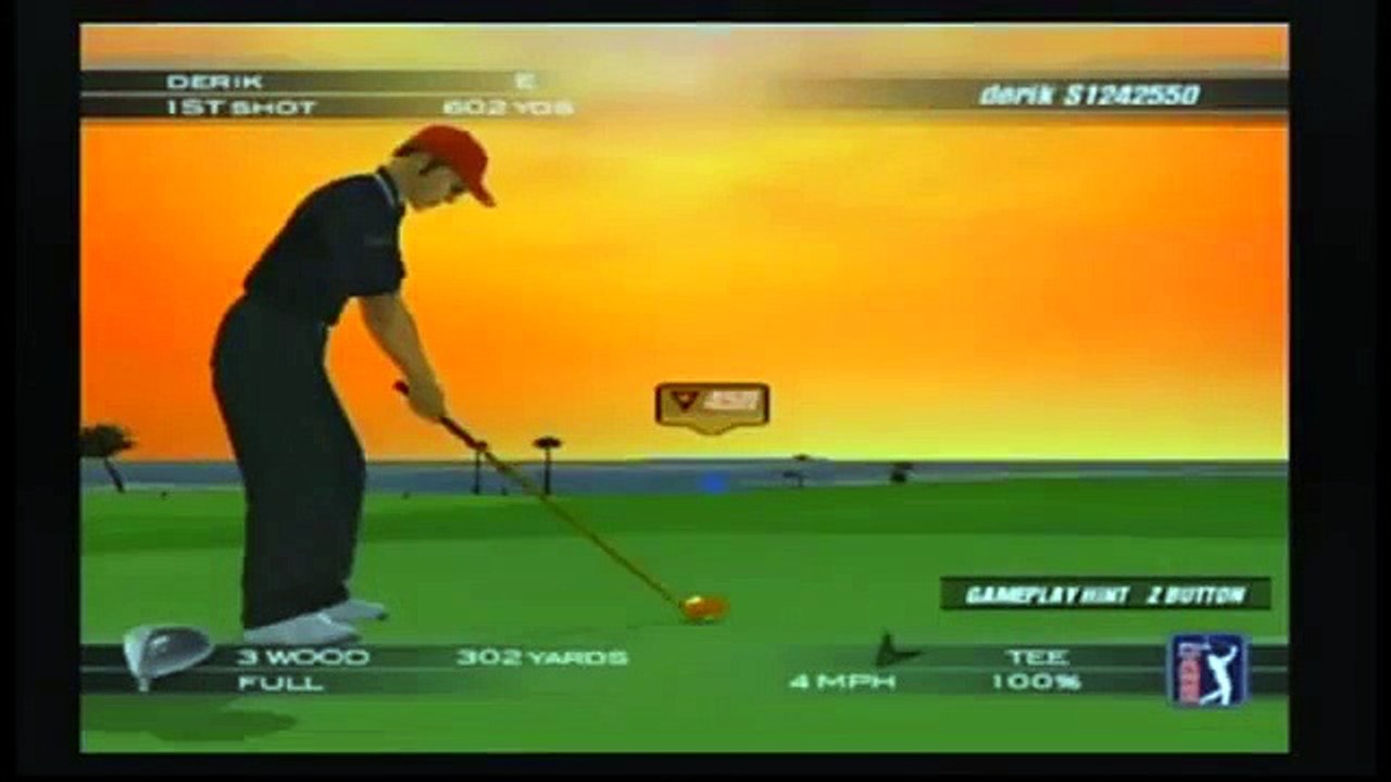 Tiger Woods PGA Tour 2004 | Round 1 Of a 4 Round Tournament