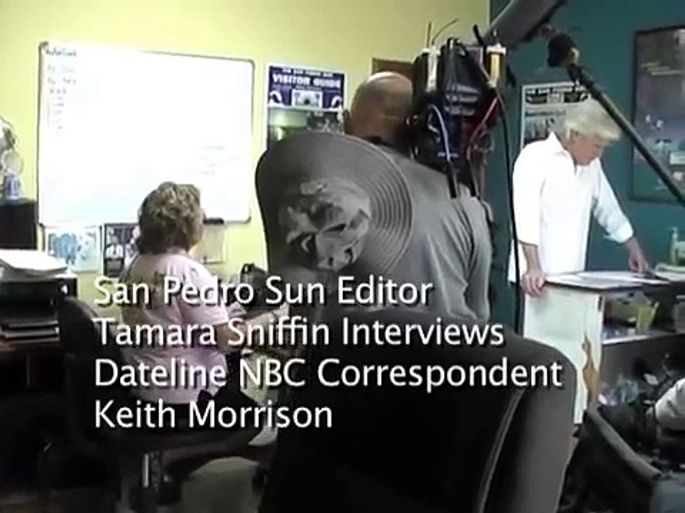 Dateline NBC Correspondent Keith Morrison interview with San Pedro Sun Editor Tamara Sniffin
