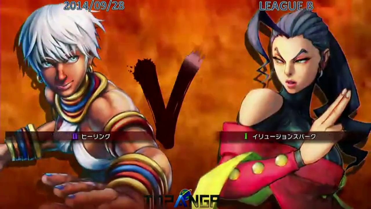 USF4 - sako (Elena) vs Ninomae (Rose) - TL4B Round4 Battle12