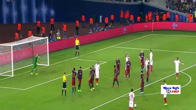 Barcelona vs Sevilla 5-4 | All Goals & Full Highlights | UEFA Super Cup 2015 HD