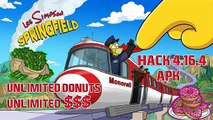 Les Simpsons Springfield HACK 4.16.4 APK Donuts illimité ET Argent illimité !!!