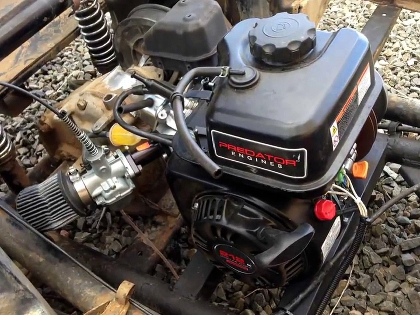 Harbor Freight Predator 212 Gas Golf Cart Conversion 6.5hp - video  Dailymotion