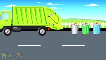 Garbage Truck - Monster Trucks For Children - Mega Kids Tv.mp4