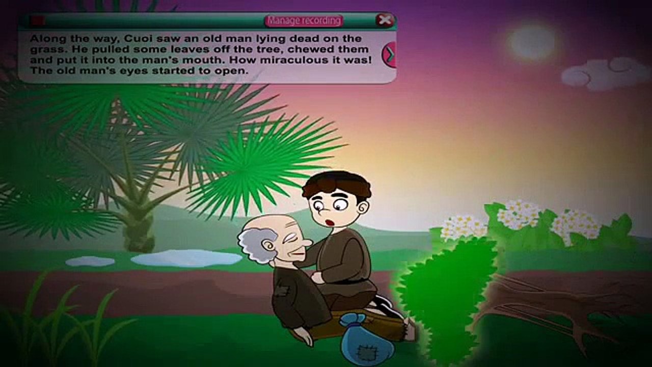 Fairy Tales | The Legend of the Man in the Moon | Watch Cartoons Online English Subtitles