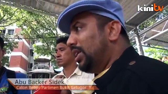 Calon Bebas akan kempen guna teksi