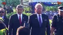 Najib 'corrects' his minister, says 'race' to stay in forms