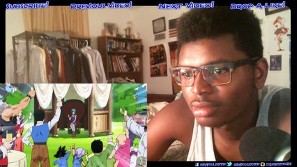 Battle of Gods Part 2 of 3 DBZ Parody REACTION