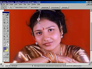 Overlay layers in Photoshop 7