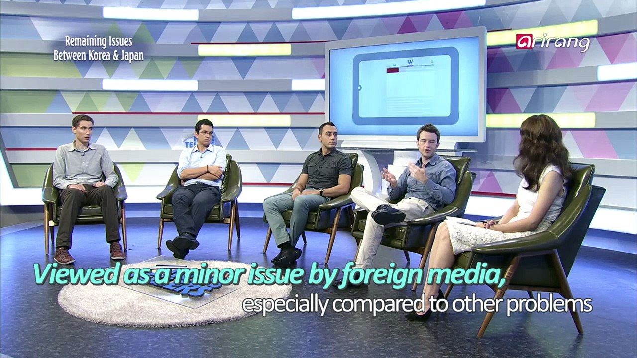 Remaining issues between Korea and Japan