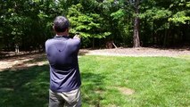 Shooting my Dad's WWI German Luger - AWESOME!!!