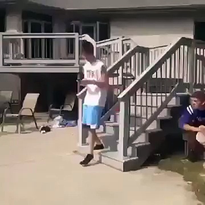 Trolled and drowned in swimming pool