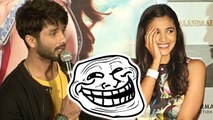 Shahid Kapoor MAKES FUN Of Alia Bhatt