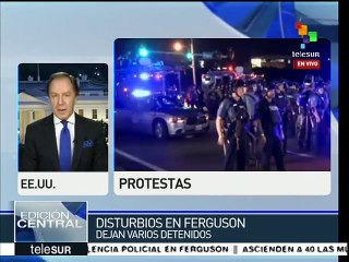 EE.UU.: medios proyectan imagen negativa de manifestantes en Ferguson