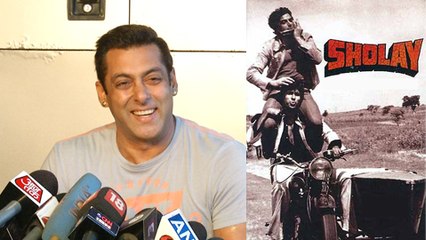 Salman Khan on 40 years of 'Sholay': Watched this Film in School Uniform