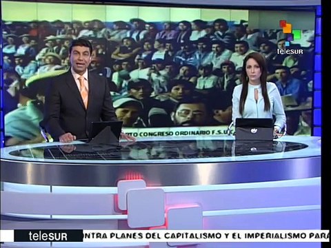 Ecuador: movimientos sociales y campesinos apoyan al gob. de Correa