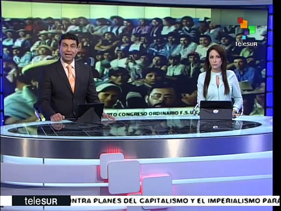 Ecuador: movimientos sociales y campesinos apoyan al gob. de Correa