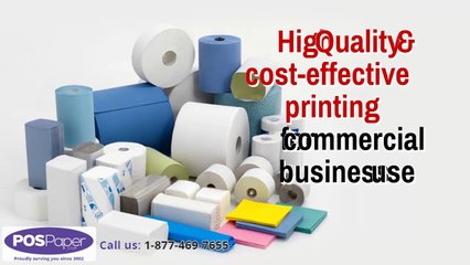 Bpa-Free Thermal Paper Rolls - Pospaper.com