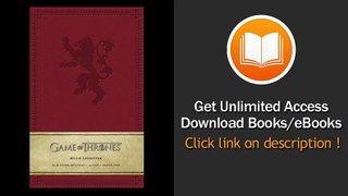Game Of Thrones House Lannister Hardcover Ruled Journal EBOOK (PDF) REVIEW