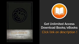 Game Of Thrones House Targaryen Hardcover Ruled Journal EBOOK (PDF) REVIEW