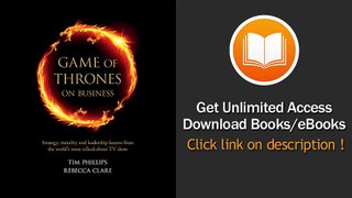Game Of Thrones On Business EBOOK (PDF) REVIEW