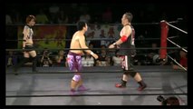 {VKF} (24 Hour Wrestling) Yoji Kondo Vs. Yasu Kubota (7/26/15)