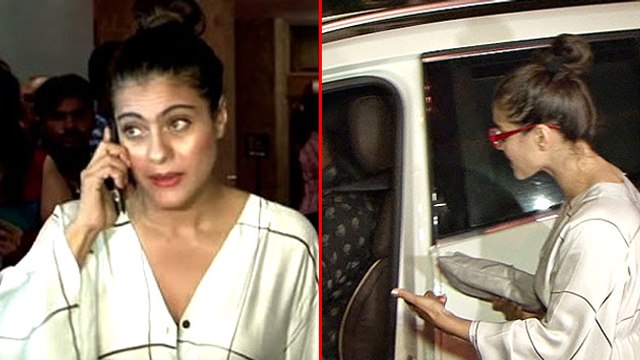 Kajol WALKS OUT Of Event After 'Phone Call