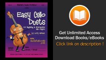 Easy Cello Duets For Beginning And Intermediate Cello Players EBOOK (PDF) REVIEW