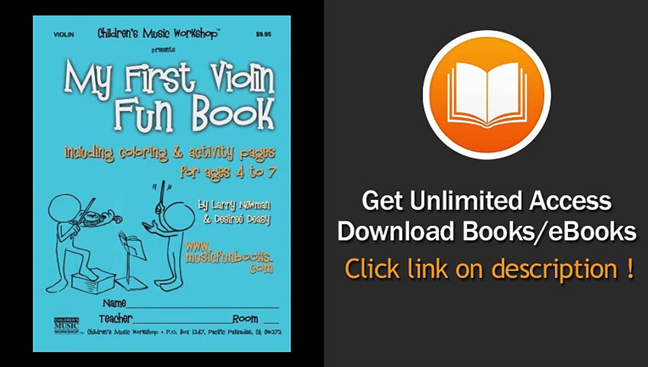 My First Violin Fun Book Including Coloring And Activity Pages For Ages 4 To 7 EBOOK (PDF) REVIEW