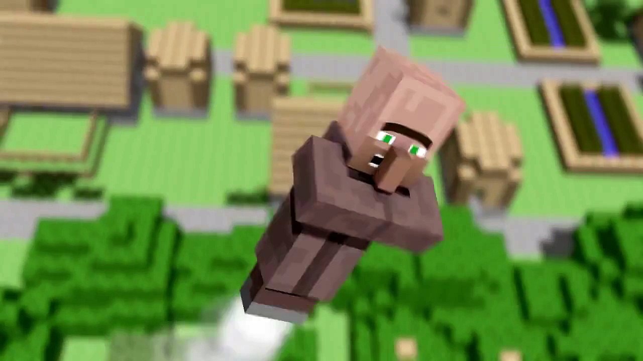 Funny villager news minecraft animation