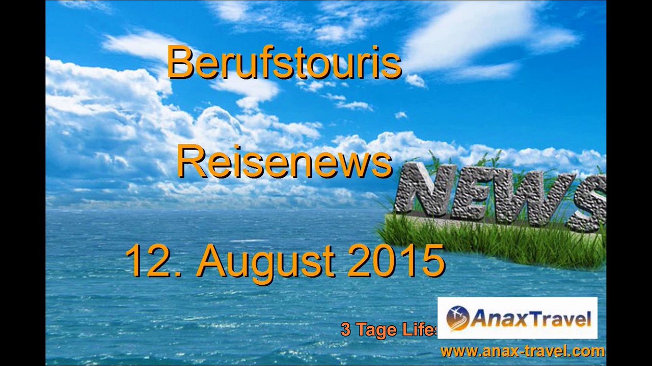 Reisenews 12. august