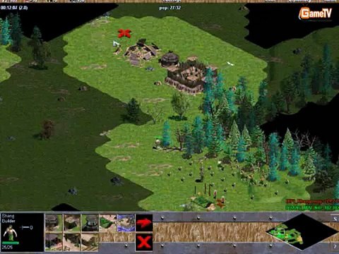 [GameTV.vn] AOE Giai solo Shang | Khunglong vs HMN (Tran 3 - luot1) 03062012