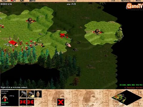 [GameTV.vn] AOE Giao Luu Assyrian | Dinosaur vs HoangMaiNhi Tran 3 (010612)